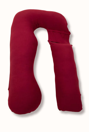 Μαξιλάρι εγκυμοσύνης και θηλασμού 3 σε 1 – Μπορντό - - soonMAMA - Η σωστή προσθήκη στην κομψή και άνετη εγκυμοσύνη! - Παλτά για έγκυες