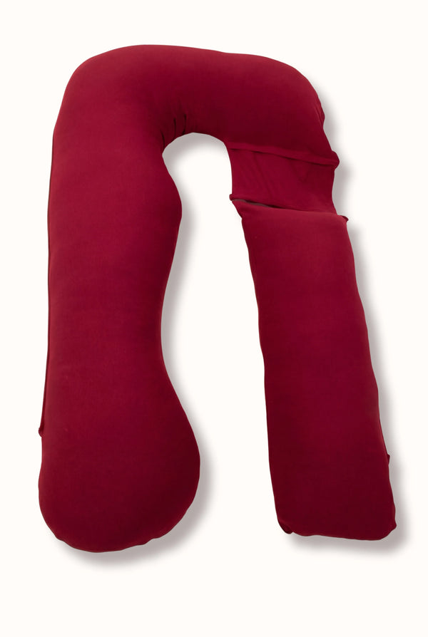 Μαξιλάρι εγκυμοσύνης και θηλασμού 3 σε 1 – Μπορντό - - soonMAMA - Η σωστή προσθήκη στην κομψή και άνετη εγκυμοσύνη! - Παλτά για έγκυες