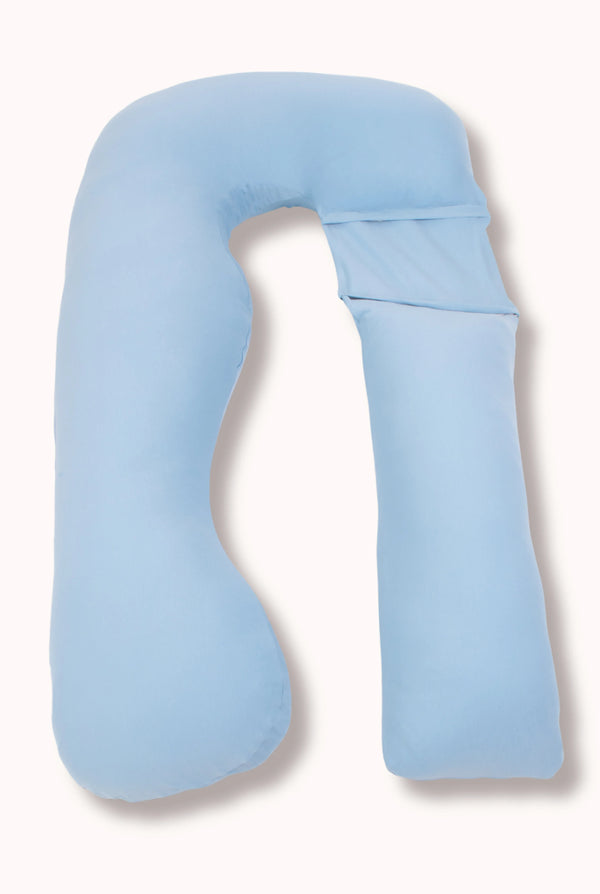 Μαξιλάρι εγκυμοσύνης και θηλασμού 3 σε 1 – ανοιχτό μπλε