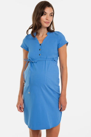 Ελαστικό φόρεμα εγκυμοσύνης και θηλασμού - - soonMAMA - Η σωστή προσθήκη στην κομψή και άνετη εγκυμοσύνη! - Παλτά για έγκυες