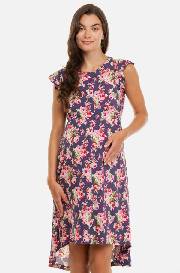 Ασύμμετρο φόρεμα εγκυμοσύνης και θηλασμού - - soonMAMA - Η σωστή προσθήκη στην κομψή και άνετη εγκυμοσύνη! - Παλτά για έγκυες