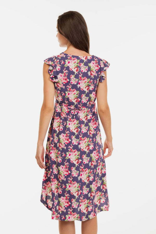 Ασύμμετρο φόρεμα εγκυμοσύνης και θηλασμού - - soonMAMA - Η σωστή προσθήκη στην κομψή και άνετη εγκυμοσύνη! - Παλτά για έγκυες