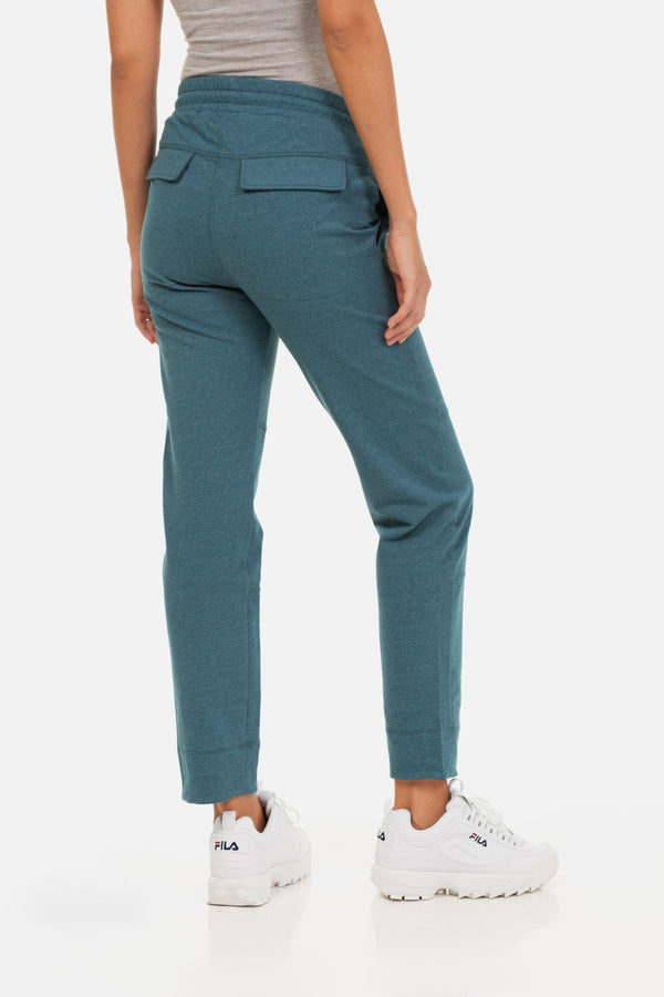 Αθλητικό παντελόνι εγκυμοσύνης – πράσινο πετρόλ - - soonMAMA - Η σωστή προσθήκη στην κομψή και άνετη εγκυμοσύνη! - Παλτά για έγκυες