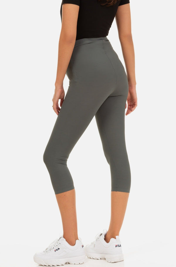 Κολάν εγκυμοσύνης μήκους ¾ - χακί