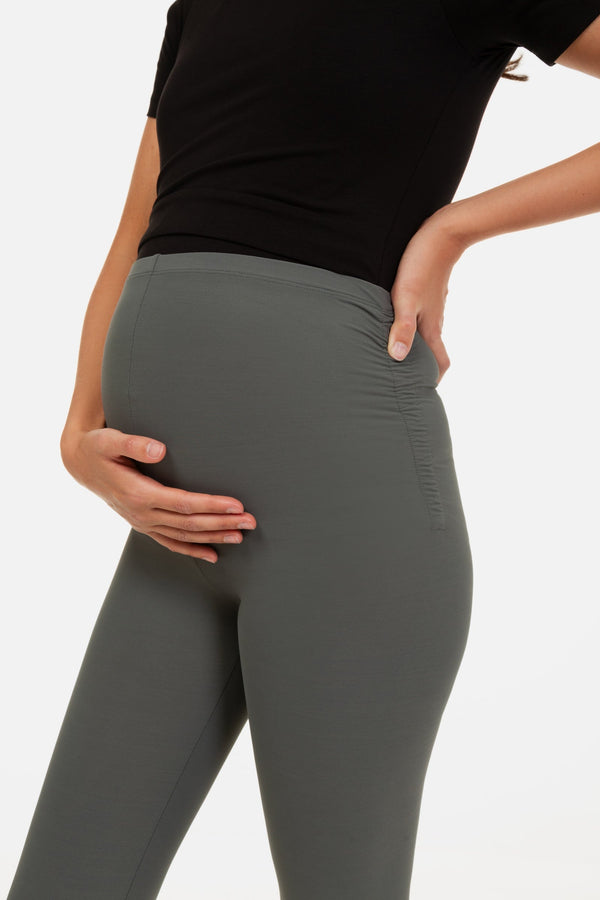 Κολάν εγκυμοσύνης μήκους ¾ - χακί