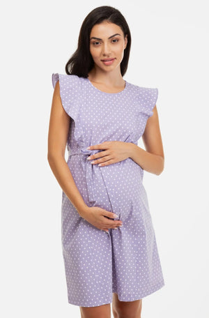 Φόρεμα εγκυμοσύνης και θηλασμού με μανίκια καμπάνα - - soonMAMA - Η σωστή προσθήκη στην κομψή και άνετη εγκυμοσύνη! - Παλτά για έγκυες