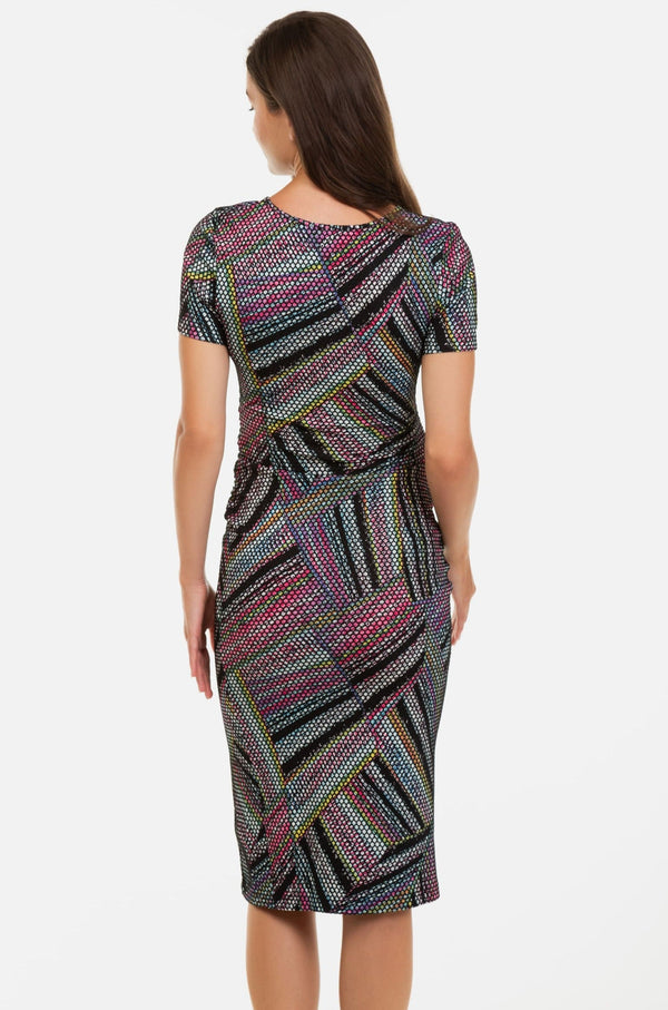 Μακρύ χρωματιστό φόρεμα εγκυμοσύνης - - soonMAMA - Η σωστή προσθήκη στην κομψή και άνετη εγκυμοσύνη! - Παλτά για έγκυες