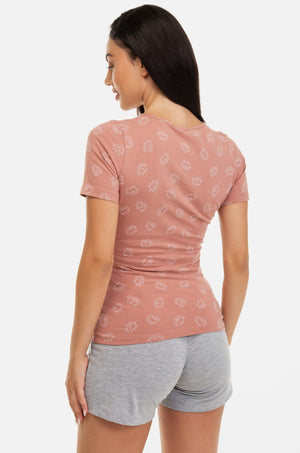 Βαμβακερή πιτζάμα εγκυμοσύνης και θηλασμού - Πυτζάμες - soonMAMA - Η σωστή προσθήκη στην κομψή και άνετη εγκυμοσύνη! - Παλτά για έγκυες