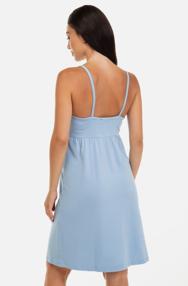 Βαμβακερό νυχτικό εγκυμοσύνης και θηλασμού