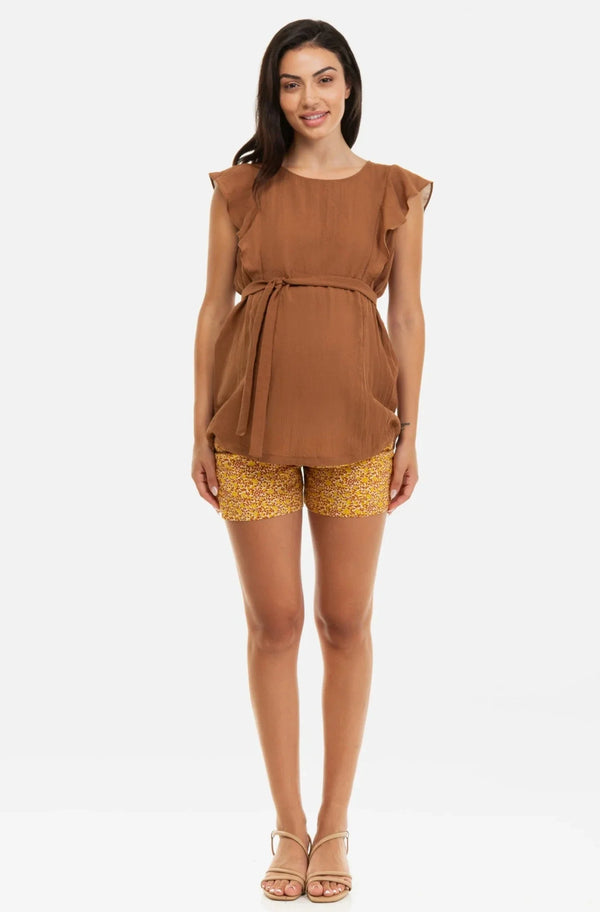 Κοντά σορτς εγκυμοσύνης με σχέδια - - soonMAMA - Η σωστή προσθήκη στην κομψή και άνετη εγκυμοσύνη! - Παλτά για έγκυες