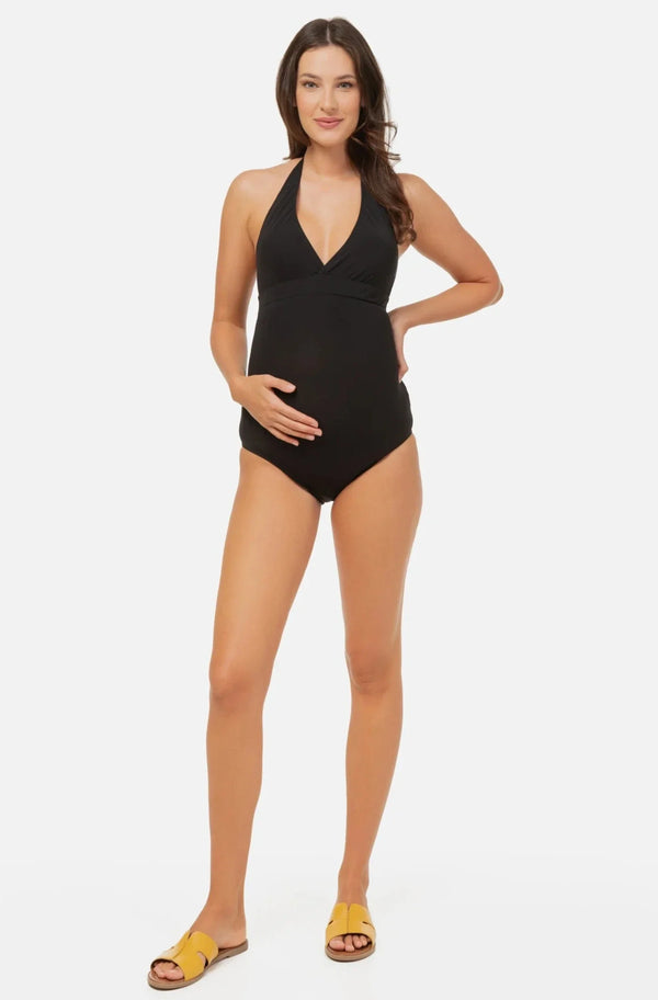 Ολόσωμο μαγιό εγκυμοσύνης και θηλασμού σε μαύρο - Μαγιό - soonMAMA - Η σωστή προσθήκη στην κομψή και άνετη εγκυμοσύνη! - Παλτά για έγκυες
