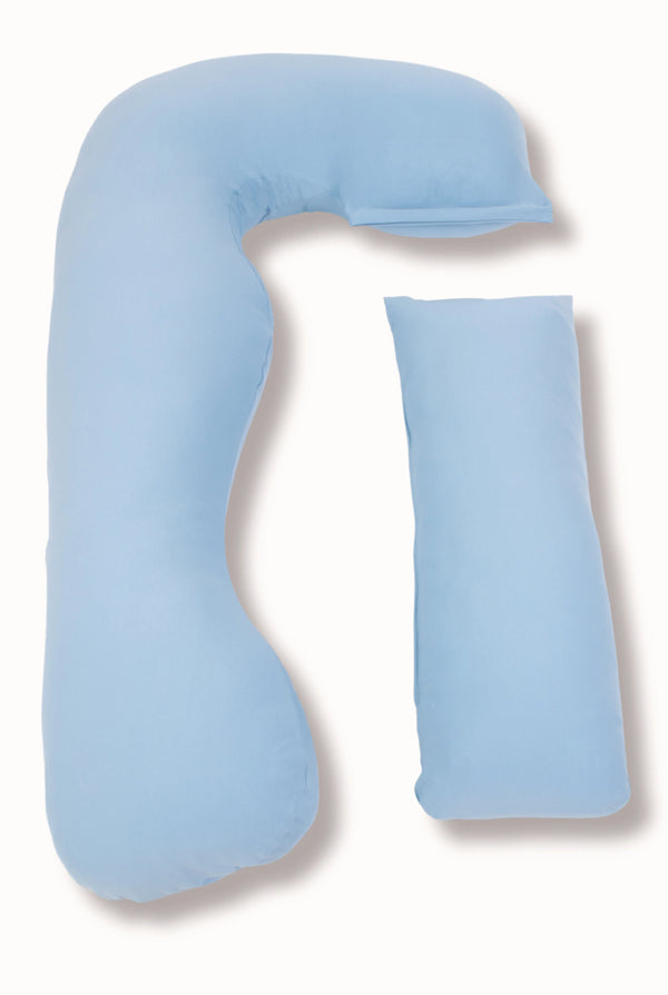 Μαξιλάρι εγκυμοσύνης και θηλασμού 3 σε 1 – ανοιχτό μπλε