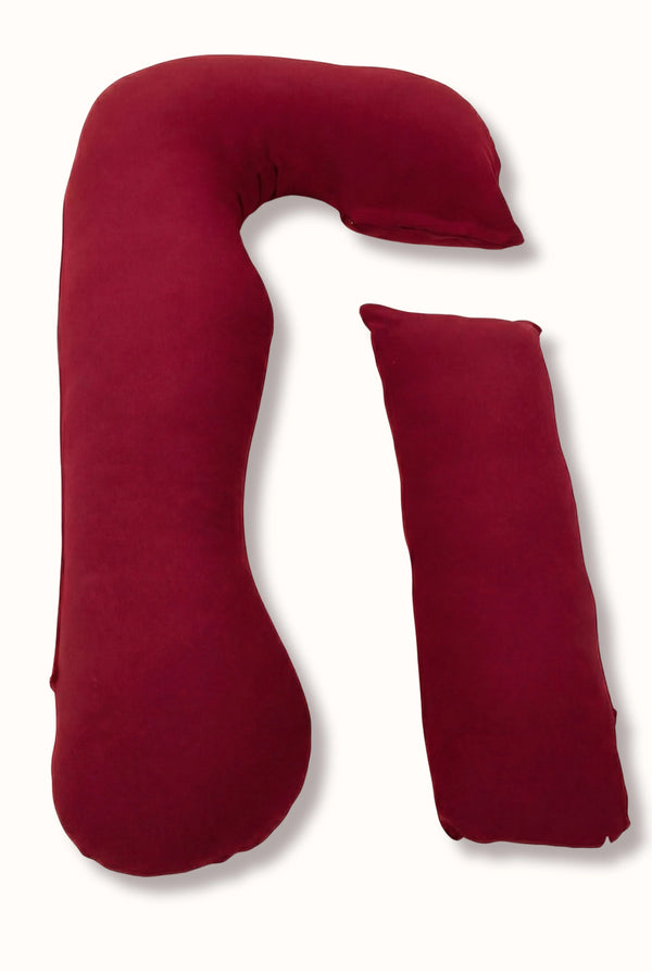 Μαξιλάρι εγκυμοσύνης και θηλασμού 3 σε 1 – Μπορντό - - soonMAMA - Η σωστή προσθήκη στην κομψή και άνετη εγκυμοσύνη! - Παλτά για έγκυες