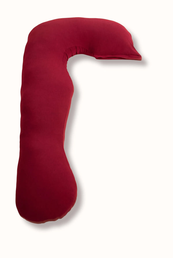 Μαξιλάρι εγκυμοσύνης και θηλασμού 3 σε 1 – Μπορντό - - soonMAMA - Η σωστή προσθήκη στην κομψή και άνετη εγκυμοσύνη! - Παλτά για έγκυες