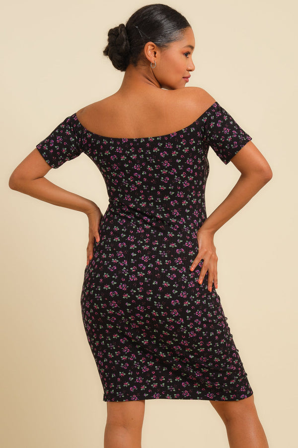 Έξωμο φόρεμα εγκυμοσύνης - - soonMAMA - Η σωστή προσθήκη στην κομψή και άνετη εγκυμοσύνη! - Παλτά για έγκυες