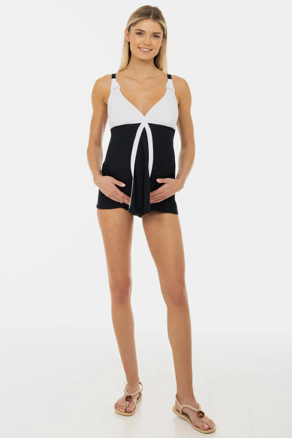 Μαγιό εγκυμοσύνης και θηλασμού δύο τεμαχίων - - soonMAMA - Η σωστή προσθήκη στην κομψή και άνετη εγκυμοσύνη! - Παλτά για έγκυες