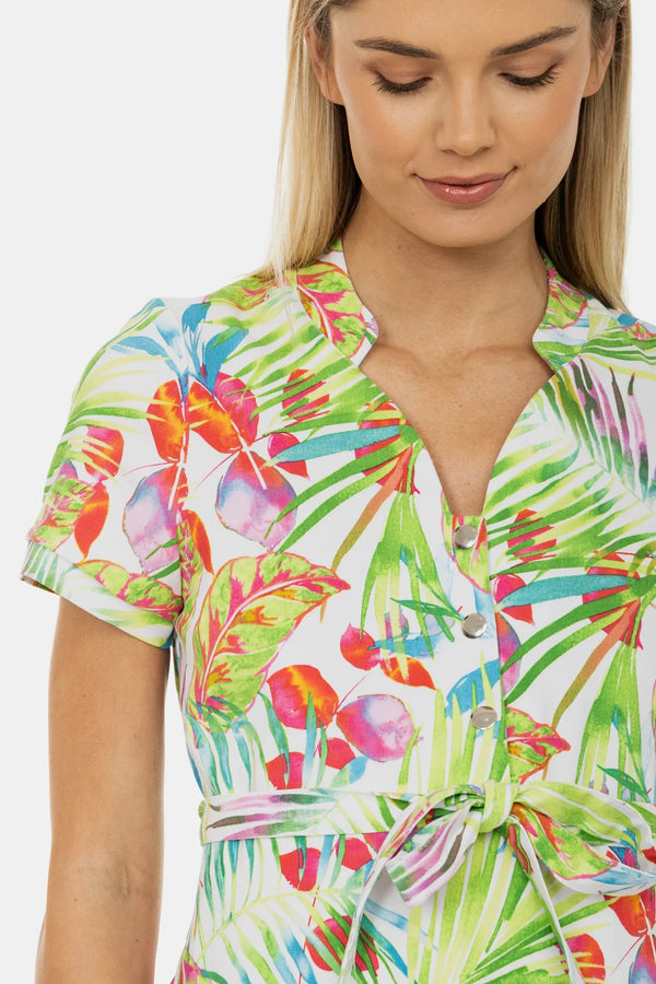 Ελαστικό φόρεμα εγκυμοσύνης και θηλασμού – με φλοράλ σχέδιο - - soonMAMA - Η σωστή προσθήκη στην κομψή και άνετη εγκυμοσύνη! - Παλτά για έγκυες