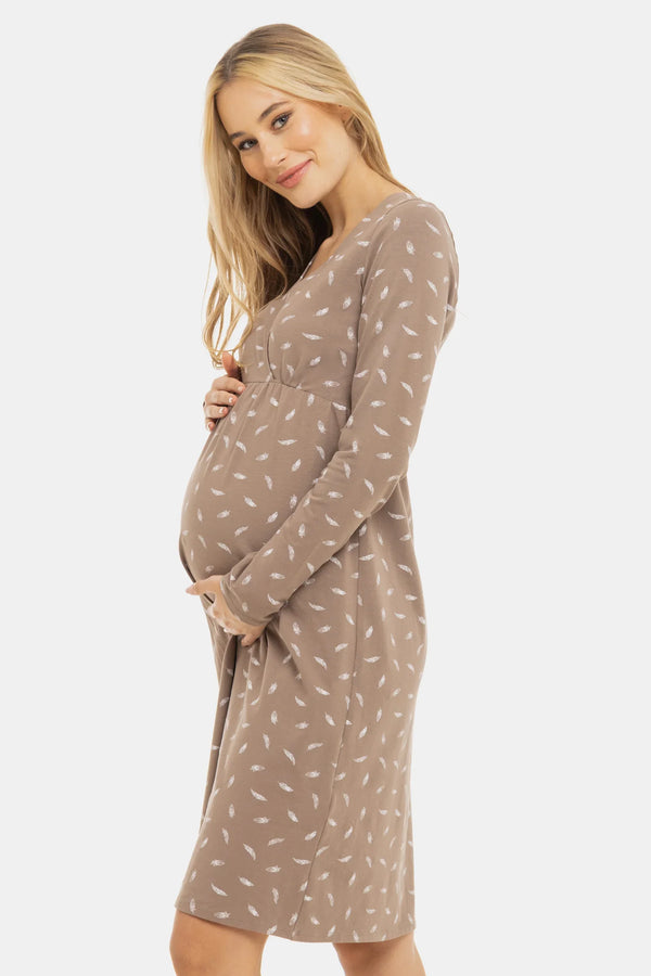 Νυχτικιά εγκυμοσύνης και θηλασμού – Φτερά - - soonMAMA - Η σωστή προσθήκη στην κομψή και άνετη εγκυμοσύνη! - Παλτά για έγκυες