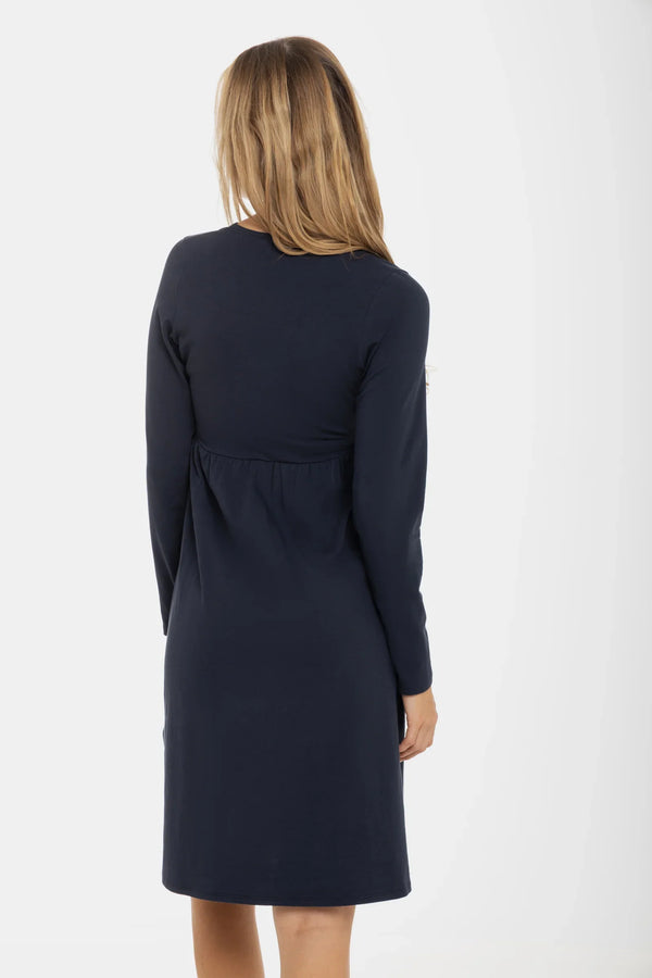 Νυχτικιά εγκυμοσύνης και θηλασμού – σκούρο μπλε