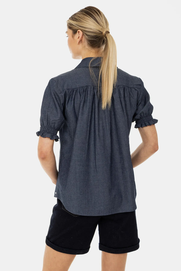 Τζιν σορτς εγκυμοσύνης με βαμβακερό άνω μέρος