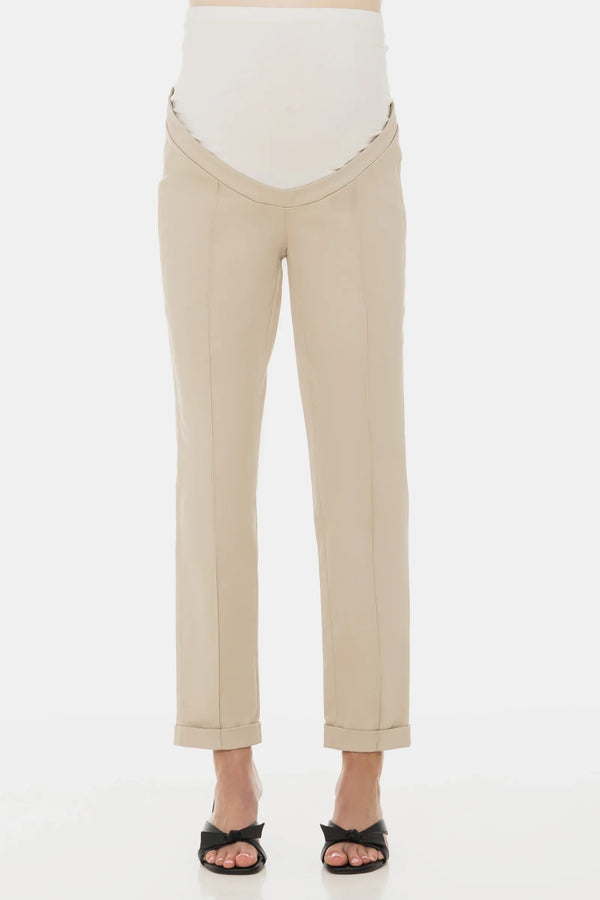 Ελαστικό βαμβακερό παντελόνι εγκυμοσύνης