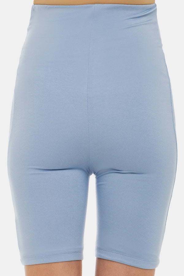 Μαλακό διπλό κολάν εγκυμοσύνης - γαλάζιο - - soonMAMA - Η σωστή προσθήκη στην κομψή και άνετη εγκυμοσύνη! - Παλτά για έγκυες