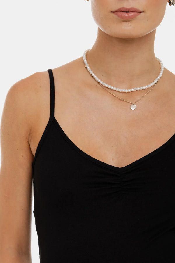 Τοπ εγκυμοσύνης με λεπτές τιράντες – μαύρο - - soonMAMA - Η σωστή προσθήκη στην κομψή και άνετη εγκυμοσύνη! - Παλτά για έγκυες