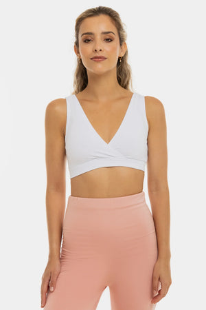 Μαλακό διπλό κολάν εγκυμοσύνης – πούδρα - - soonMAMA - Η σωστή προσθήκη στην κομψή και άνετη εγκυμοσύνη! - Παλτά για έγκυες