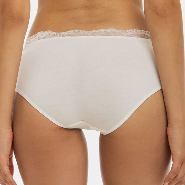 Βαμβακερό μπικίνι εγκυμοσύνης με δαντέλα - εκρού - - soonMAMA - Η σωστή προσθήκη στην κομψή και άνετη εγκυμοσύνη! - Παλτά για έγκυες