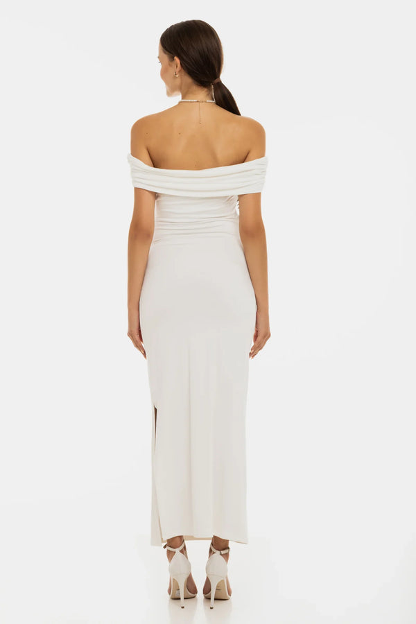 Μακριά νυφική φόρεμα με σούρες – εκρού - - soonMAMA - Η σωστή προσθήκη στην κομψή και άνετη εγκυμοσύνη! - Παλτά για έγκυες