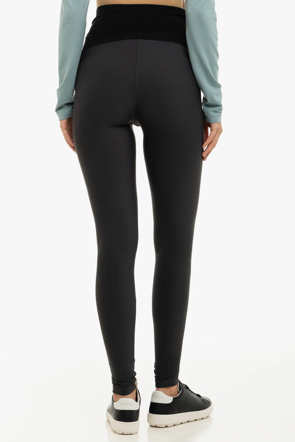 Γκρι κολάν εγκυμοσύνης με χνουδωτό ύφασμα από μέσα - - soonMAMA - Η σωστή προσθήκη στην κομψή και άνετη εγκυμοσύνη! - Παλτά για έγκυες