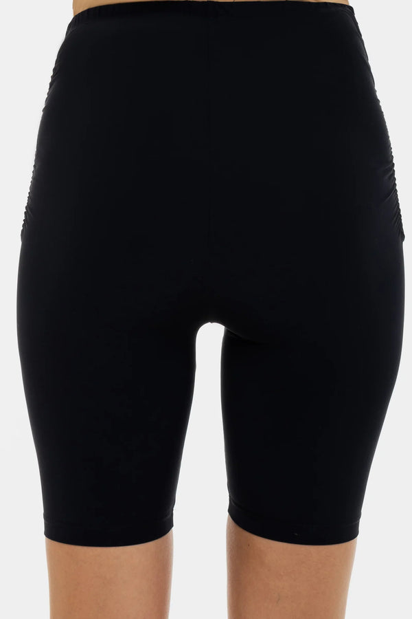 Κοντό κολάν εγκυμοσύνης με σούρες – σκούρο μπλε - - soonMAMA - Η σωστή προσθήκη στην κομψή και άνετη εγκυμοσύνη! - Παλτά για έγκυες