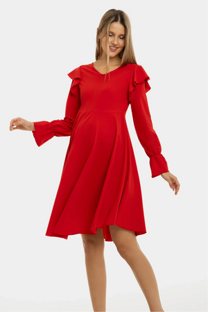 Αεράτο φόρεμα εγκυμοσύνης και θηλασμού - Dresses - soonMAMA - Η σωστή προσθήκη στην κομψή και άνετη εγκυμοσύνη! - Παλτά για έγκυες