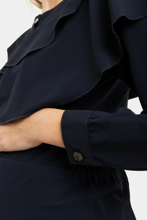 Κομψό φόρεμα εγκυμοσύνης και θηλασμού με κουμπιά σούστες - - soonMAMA - Η σωστή προσθήκη στην κομψή και άνετη εγκυμοσύνη! - Παλτά για έγκυες