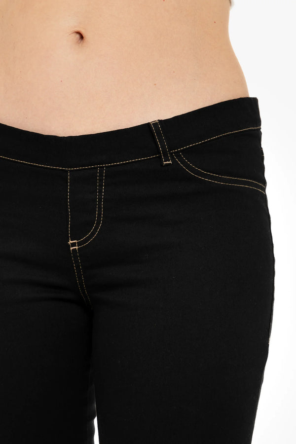 Ελαστικά τζιν εγκυμοσύνης με αφαιρούμενη ζώνη - - soonMAMA - Η σωστή προσθήκη στην κομψή και άνετη εγκυμοσύνη! - Παλτά για έγκυες