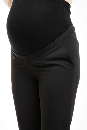 Παντελόνι εγκυμοσύνης σε μαύρο χρώμα - Παντελόνι - soonMAMA - Η σωστή προσθήκη στην κομψή και άνετη εγκυμοσύνη! - Παλτά για έγκυες