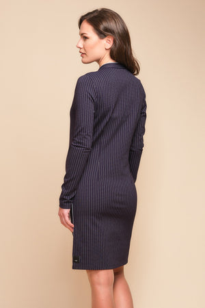 Ριγέ φόρεμα εγκυμοσύνης και θηλασμού - - soonMAMA - Η σωστή προσθήκη στην κομψή και άνετη εγκυμοσύνη! - Παλτά για έγκυες