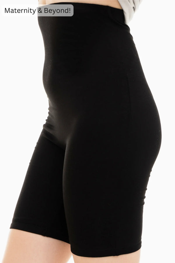 Μαλακό διπλό κολάν εγκυμοσύνης - μαύρο