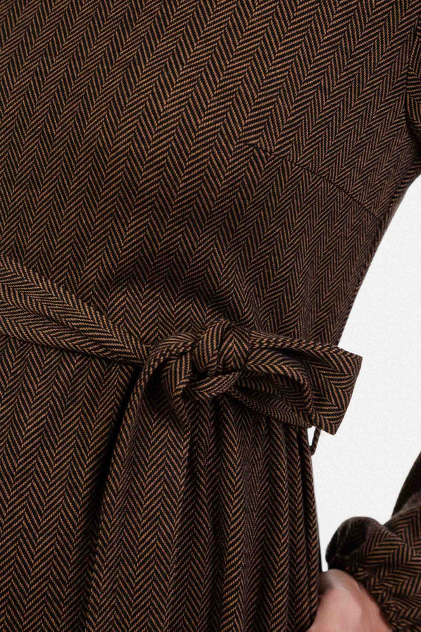 Κομψό μακρύ φόρεμα εγκυμοσύνης - - soonMAMA - Η σωστή προσθήκη στην κομψή και άνετη εγκυμοσύνη! - Παλτά για έγκυες