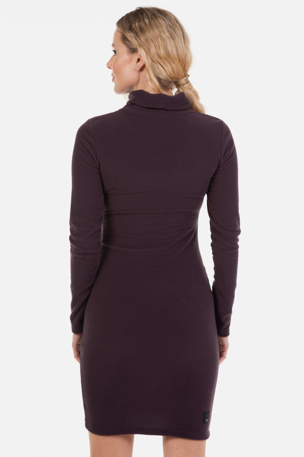 Φόρεμα εγκυμοσύνης και θηλασμού ζιβάγκο - μπορντό - - soonMAMA - Η σωστή προσθήκη στην κομψή και άνετη εγκυμοσύνη! - Παλτά για έγκυες