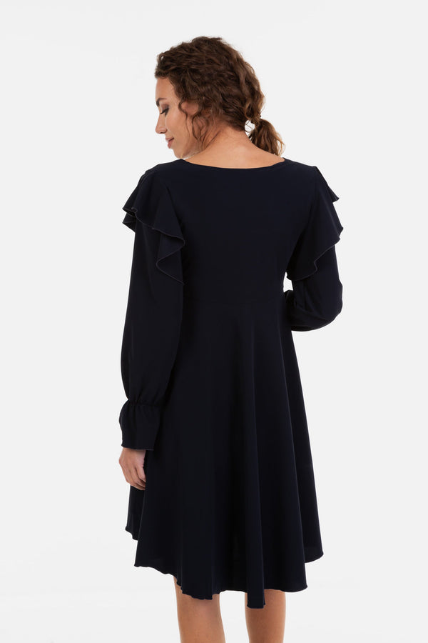 Αεράτο φόρεμα εγκυμοσύνης και θηλασμού - Dresses - soonMAMA - Η σωστή προσθήκη στην κομψή και άνετη εγκυμοσύνη! - Παλτά για έγκυες