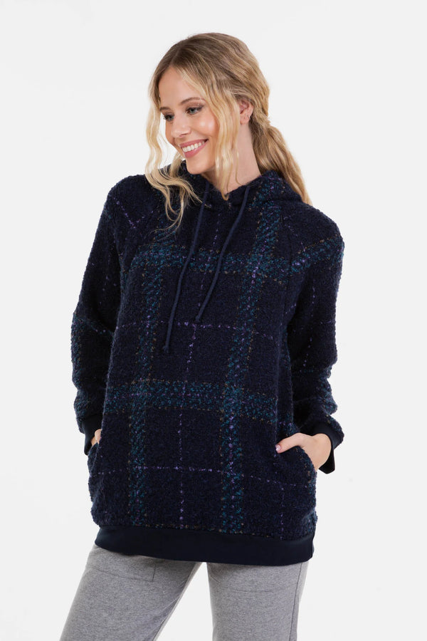 Φούτερ εγκυμοσύνης και θηλασμού με κουκούλα - - soonMAMA - Η σωστή προσθήκη στην κομψή και άνετη εγκυμοσύνη! - Παλτά για έγκυες