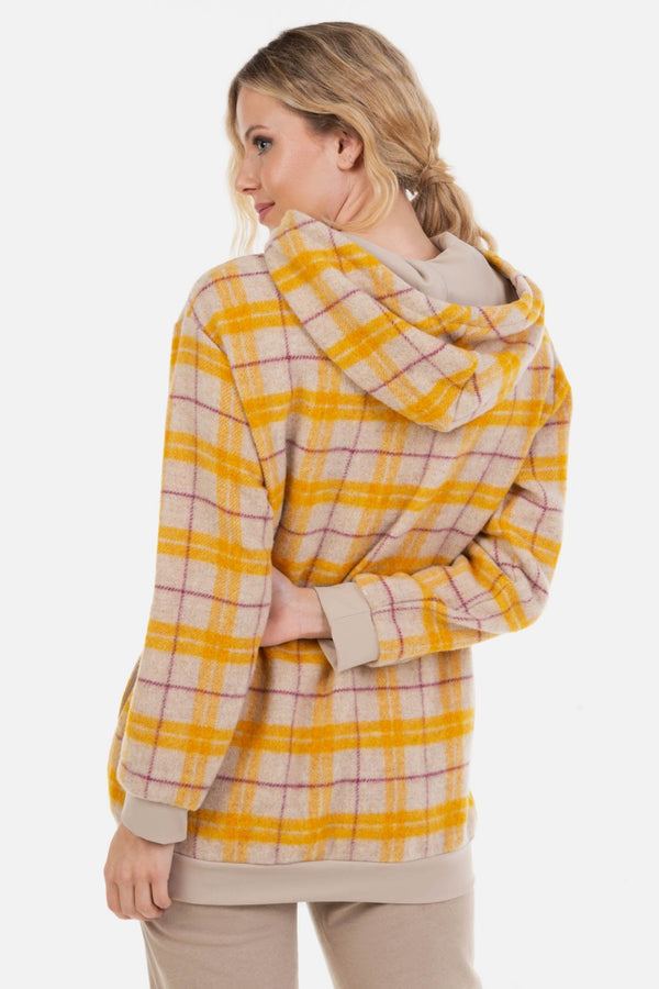 Φούτερ εγκυμοσύνης και θηλασμού με κουκούλα - - soonMAMA - Η σωστή προσθήκη στην κομψή και άνετη εγκυμοσύνη! - Παλτά για έγκυες