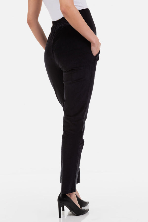 Παντελόνι εγκυμοσύνης κορδόνι σε σκούρο γκρι - - soonMAMA - Η σωστή προσθήκη στην κομψή και άνετη εγκυμοσύνη! - Παλτά για έγκυες