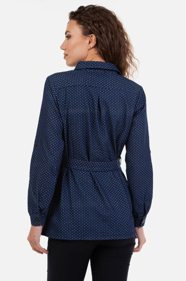 Τζιν πουκάμισο εγκυμοσύνης και θηλασμού - - soonMAMA - Η σωστή προσθήκη στην κομψή και άνετη εγκυμοσύνη! - Παλτά για έγκυες