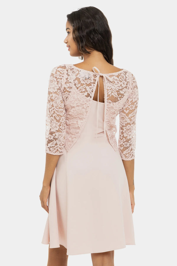 Βραδινό φόρεμα εγκυμοσύνη και θηλασμού με δαντέλα - Φόρεμα - soonMAMA - Η σωστή προσθήκη στην κομψή και άνετη εγκυμοσύνη! - Παλτά για έγκυες