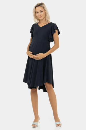 Αεράτο φόρεμα εγκυμοσύνης και θηλασμού - Φόρεμα - soonMAMA - Η σωστή προσθήκη στην κομψή και άνετη εγκυμοσύνη! - Παλτά για έγκυες