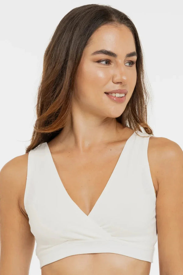 Βαμβακερό εκρού σουτιέν εγκυμοσύνης και θηλασμού - - soonMAMA - Η σωστή προσθήκη στην κομψή και άνετη εγκυμοσύνη! - Παλτά για έγκυες