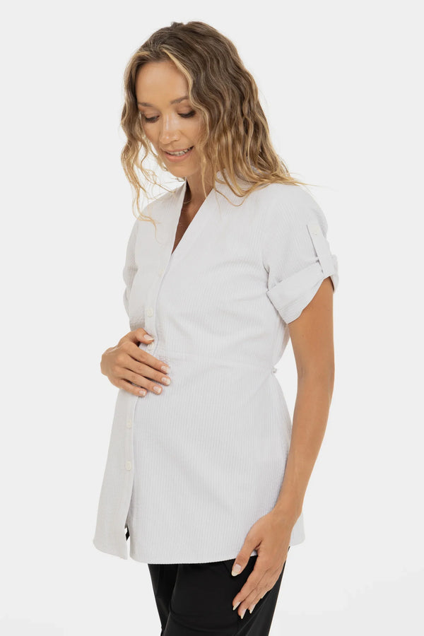 Βαμβακερό πουκάμισο εγκυμοσύνης και θηλασμού