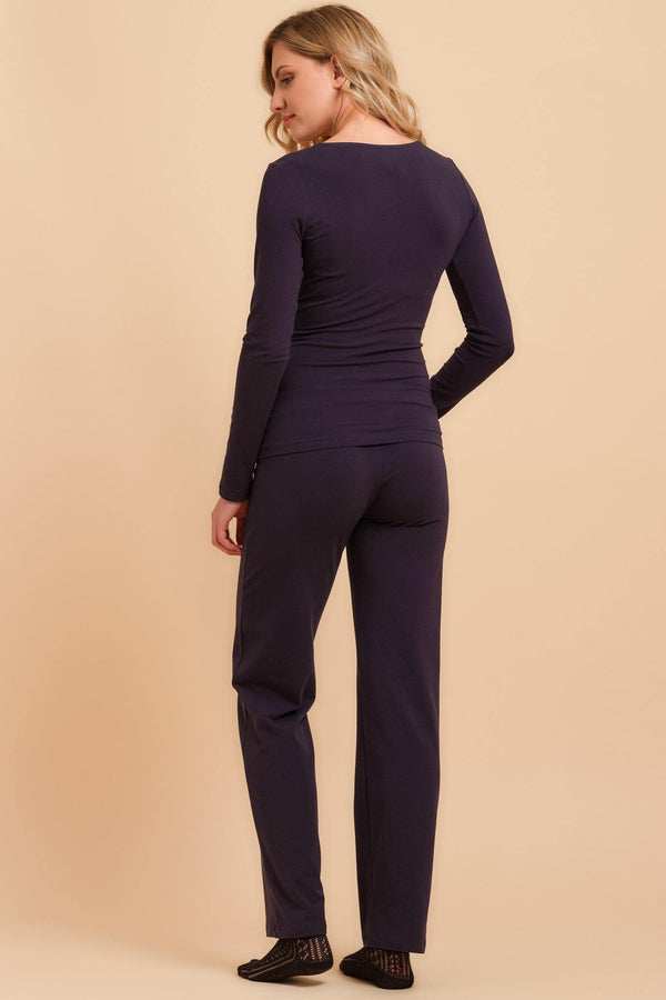 Βαμβακερή πιτζάμα εγκυμοσύνης και θηλασμού - Πυτζάμες - soonMAMA - Η σωστή προσθήκη στην κομψή και άνετη εγκυμοσύνη! - Παλτά για έγκυες